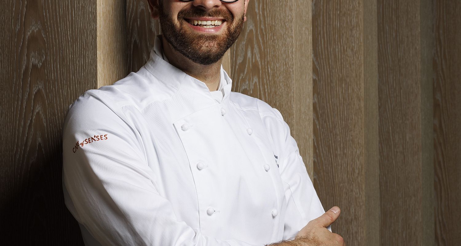 Chef Francesco Pavan at the 5 star wellness hotel