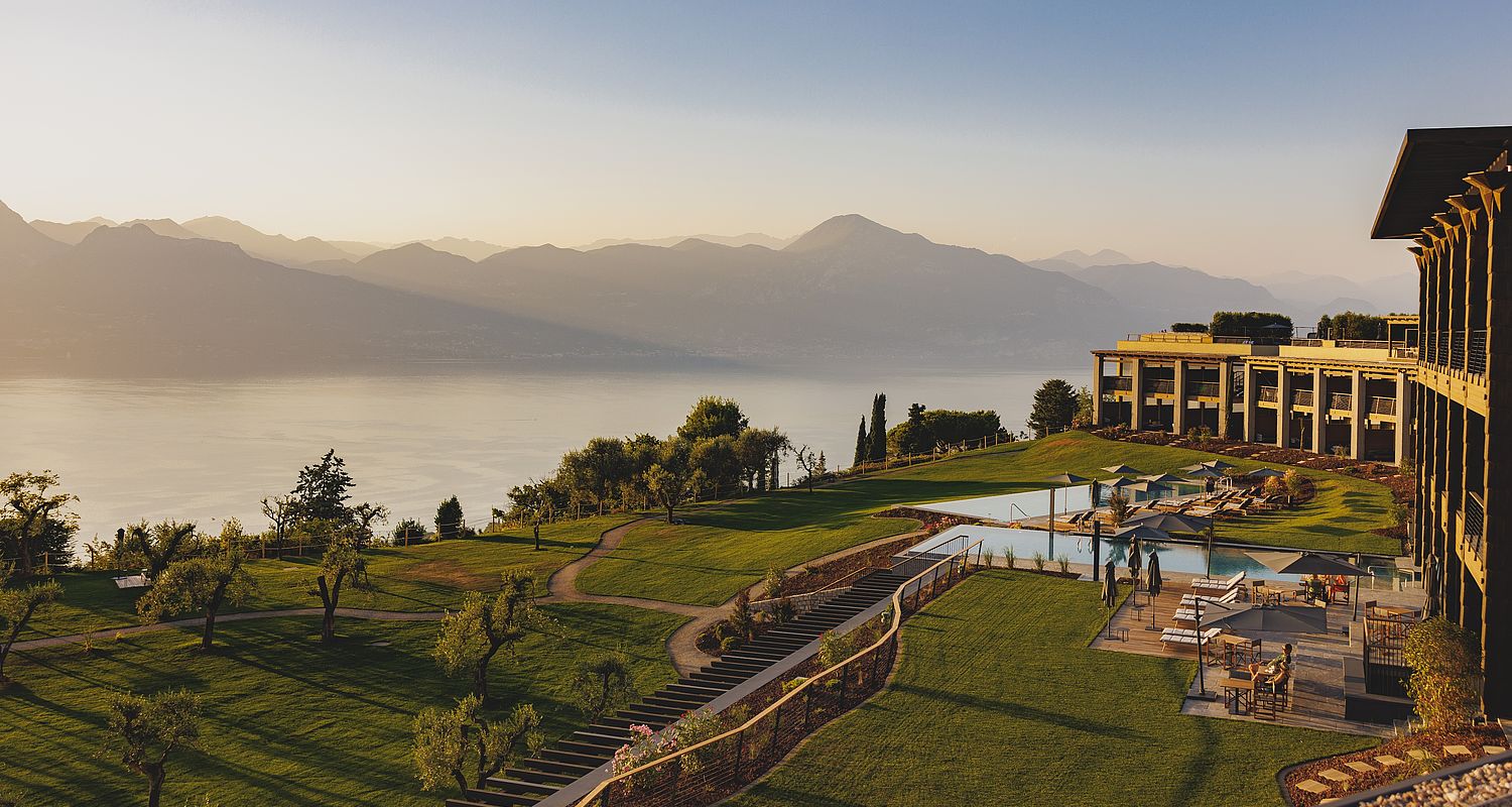 Hotel 5 stelle con vista sul Lago di Garda
